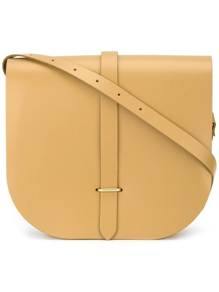 The Cambridge Satchel Company Saddle Bag, Adult Unisex, Yellow/orange