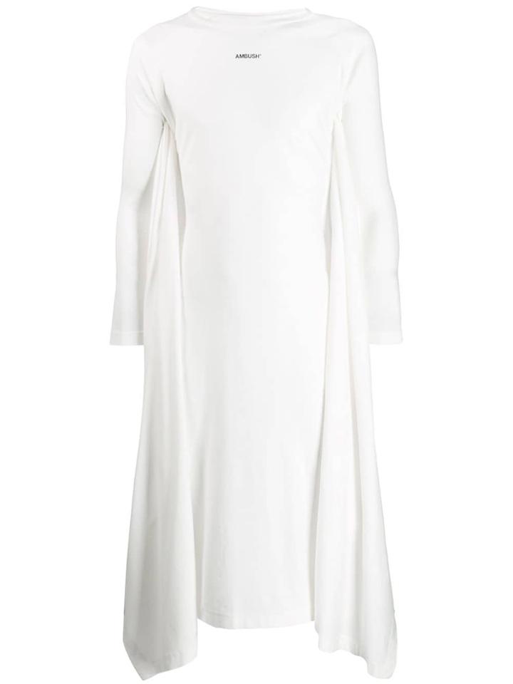 Ambush Waves Draped Sweater - White