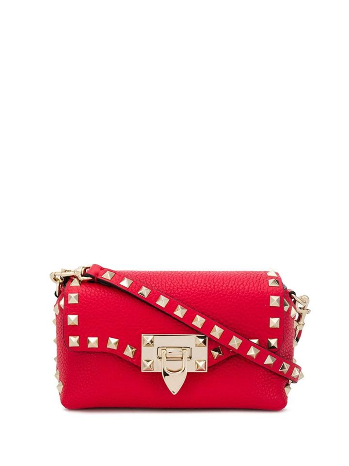 Valentino Valentino Garavani Mini Rockstud Crossbody - Red