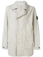 Stone Island Double Breasted Coat - Nude & Neutrals