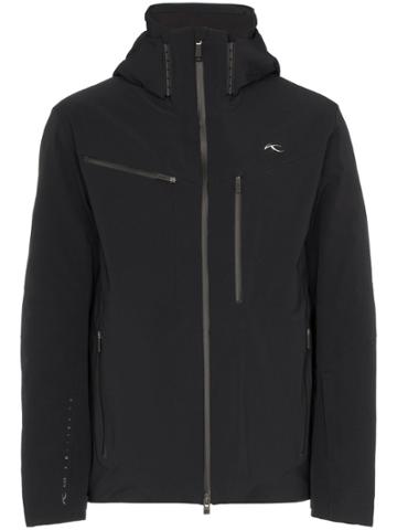 Kjus Cuche Technical Shell Hooded Jacket - Black