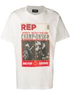 Represent 'world Heavyweight Champions' Print T-shirt - White