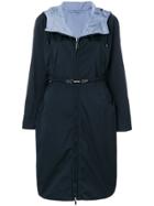 's Max Mara Hooded Parka - Blue