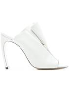 Nicholas Kirkwood Zipped Slip-on Mules - White