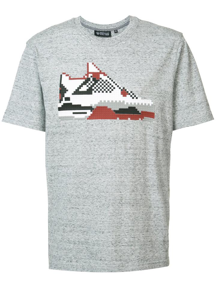 Mostly Heard Rarely Seen - Sneaker T-shirt - Men - Cotton - Xs, Grey, Cotton
