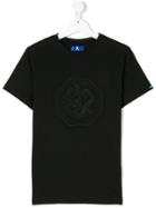 Stefano Ricci Kids Teen Dragon Motif T-shirt - Black