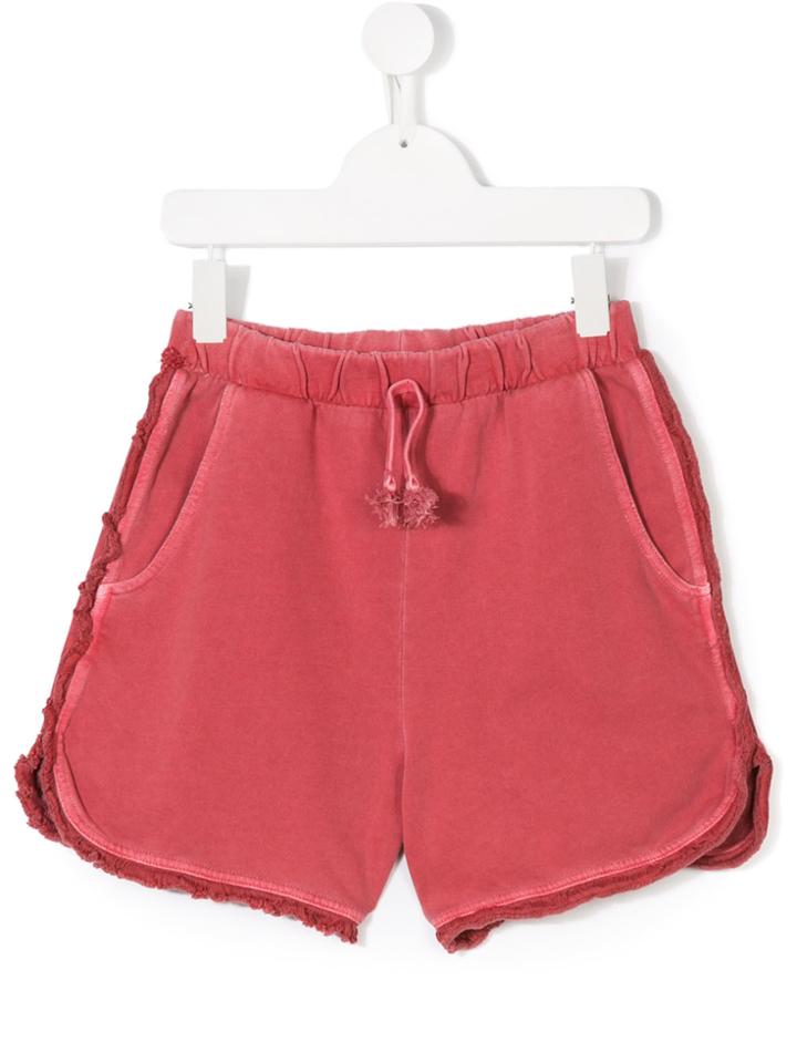 Stella Mccartney Kids Drawstring Waist Shorts - Pink & Purple