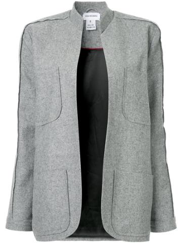 Tatuna Nikolaishvili Mandarin Collar Jacket - Grey