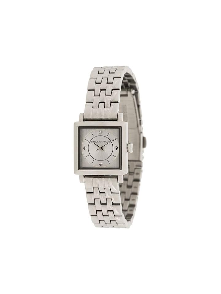 Karl Lagerfeld K/square Watch - Silver