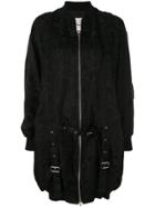 Comme Des Garçons Noir Kei Ninomiya Jacquard Print Bomber Jacket -