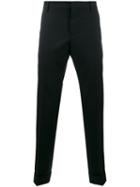 Valentino - Straight Trousers - Men - Cotton/mohair/wool - 48, Blue, Cotton/mohair/wool