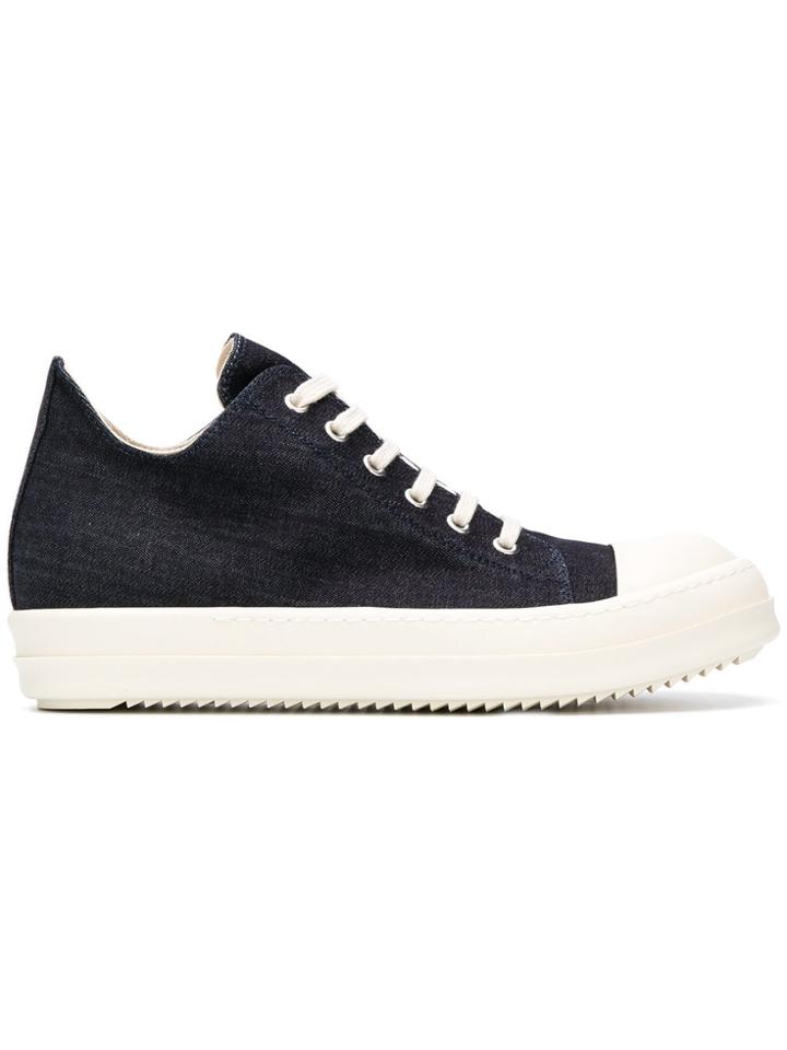 Rick Owens Drkshdw Mid-top Sneakers - Blue
