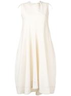 Jil Sander Sleeveless Midi Dress - Neutrals