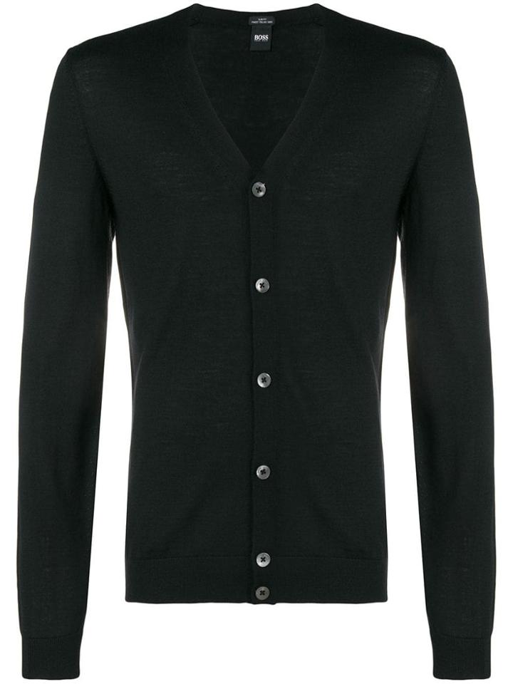 Boss Hugo Boss V-neck Cardigan - Black