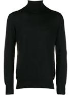 Lc23 Slim-fit Roll-neck Jumper - Black