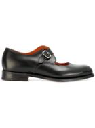 Junya Watanabe Comme Des Garçons Open Buckle Brogues - Black