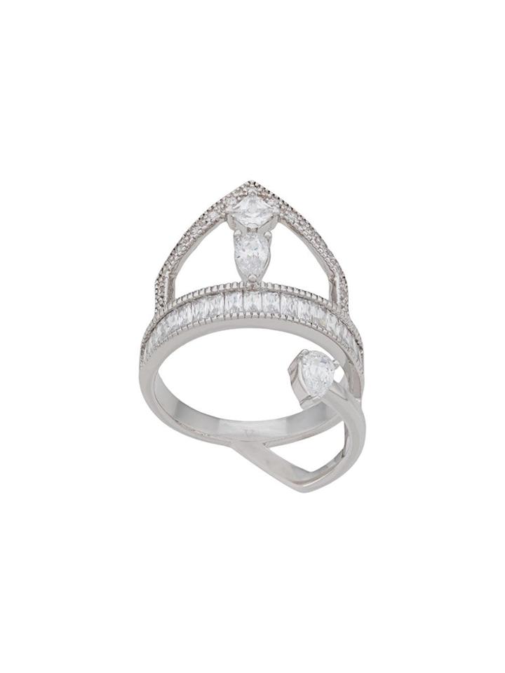 V Jewellery Anie Ring - Silver