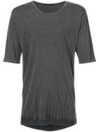 The Viridi-anne Printed Hem T-shirt - Grey