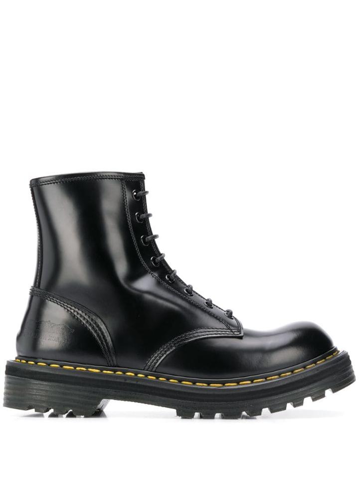Premiata Lace Up-boots - Black