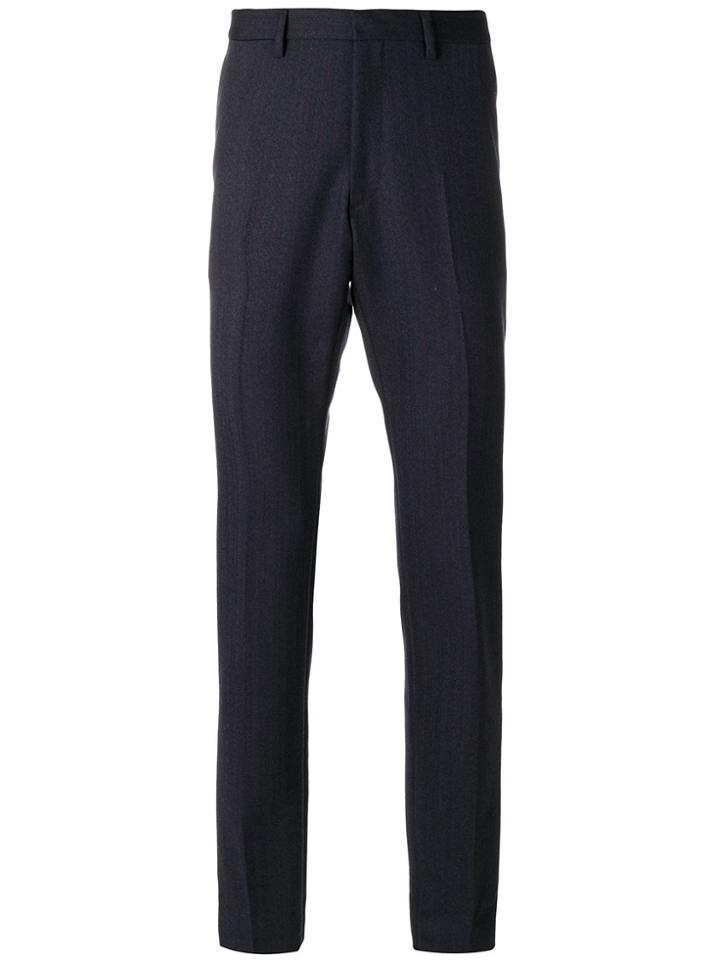 Calvin Klein 205w39nyc Pinstripe Trousers - Blue
