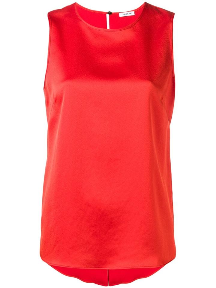 P.a.r.o.s.h. Satin Top - Red