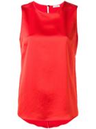 P.a.r.o.s.h. Satin Top - Red