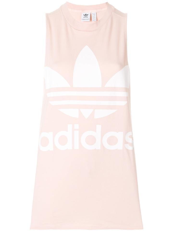 Adidas Trefoil Tank Top - Pink & Purple