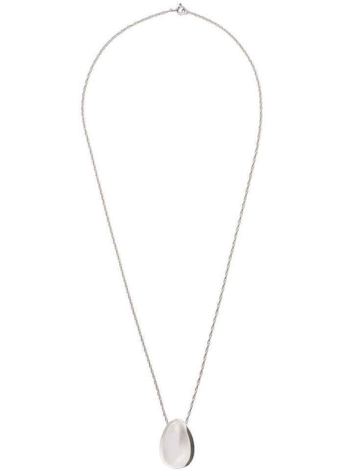 Sophie Buhai Everyday Egg Pendant Necklace - Silver