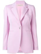 Emilio Pucci Pink Shaped Button Wool Blazer