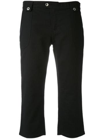 Dolce & Gabbana Pre-owned Cropped Trousers - Black