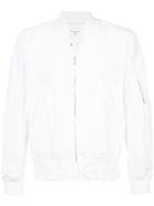 Engineered Garments Zip Sleeve Bomber Jacket - White