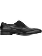 Salvatore Ferragamo Classic Oxford Shoes, Men's, Size: 8, Black, Leather