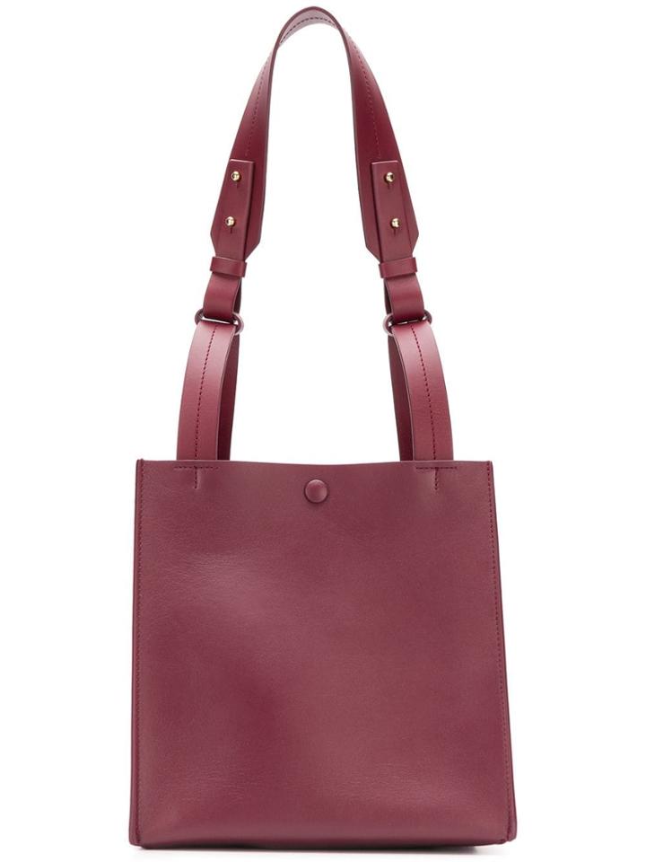 Sophie Hulme Cube Tote - Red