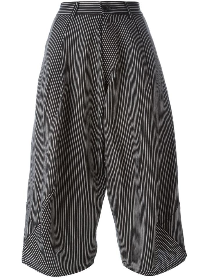 Henrik Vibskov 'mojave' Striped Cropped Trousers