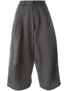 Henrik Vibskov 'mojave' Striped Cropped Trousers