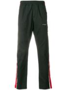 Ih Nom Uh Nit Side Stripe Track Pants - Black