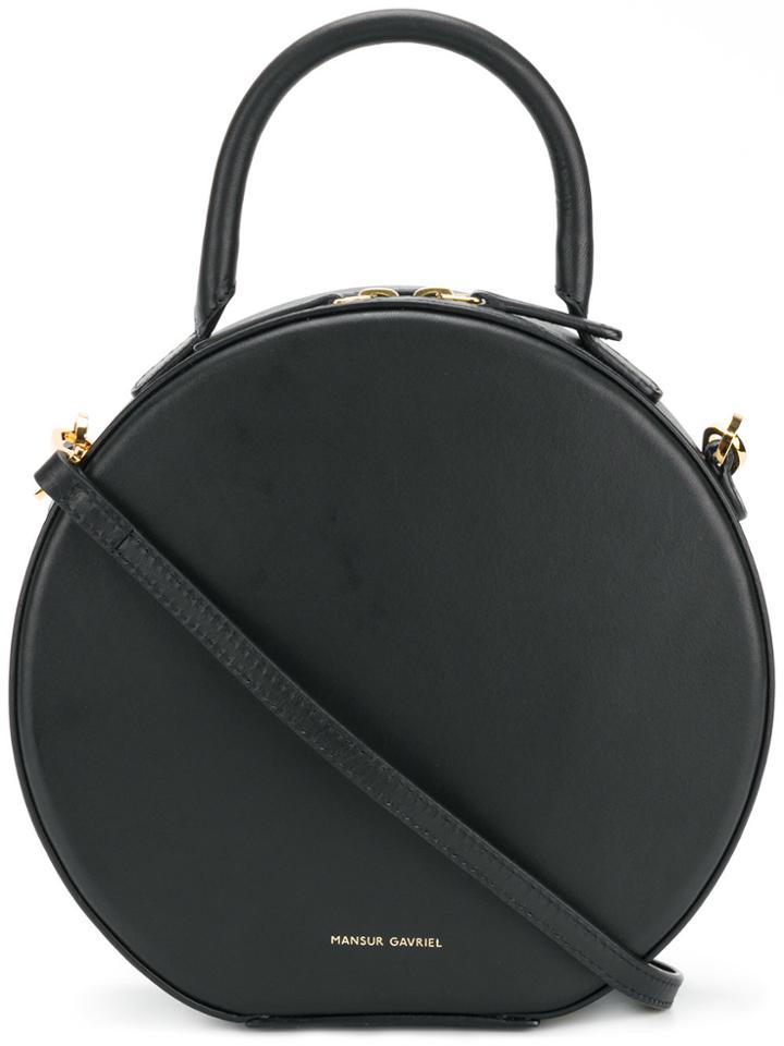 Mansur Gavriel Mini Round Tote - Black