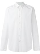 Ami Alexandre Mattiussi Classic Shirt, Men's, Size: 42, White, Cotton