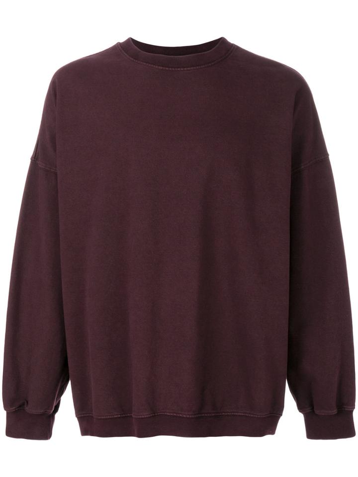 Yeezy Crew Neck Sweatshirt - Red