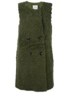 Each X Other Sleeveless Shearling Jacket - Green