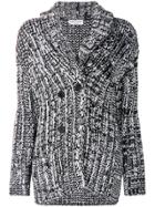 Sonia Rykiel Crochet Knit Cardigan - Black