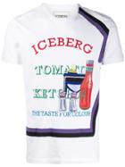 Iceberg Embroidered Crewneck T-shirt - White