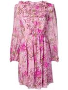 Giambattista Valli Floral Print Dress - Pink