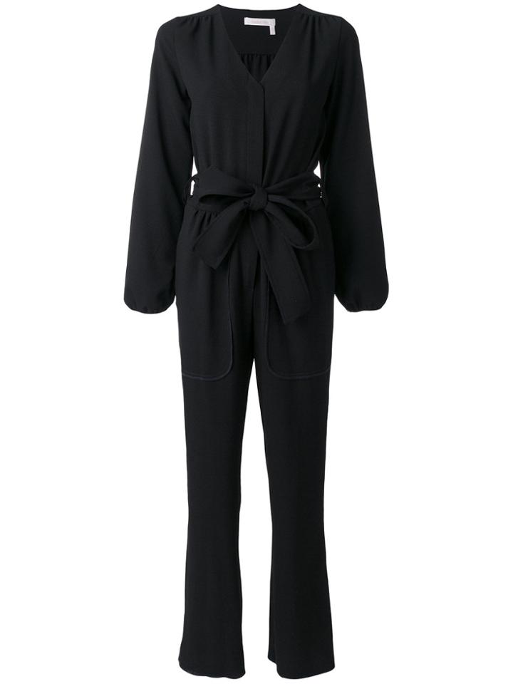 See By Chloé Belted Jumpsuit - Black