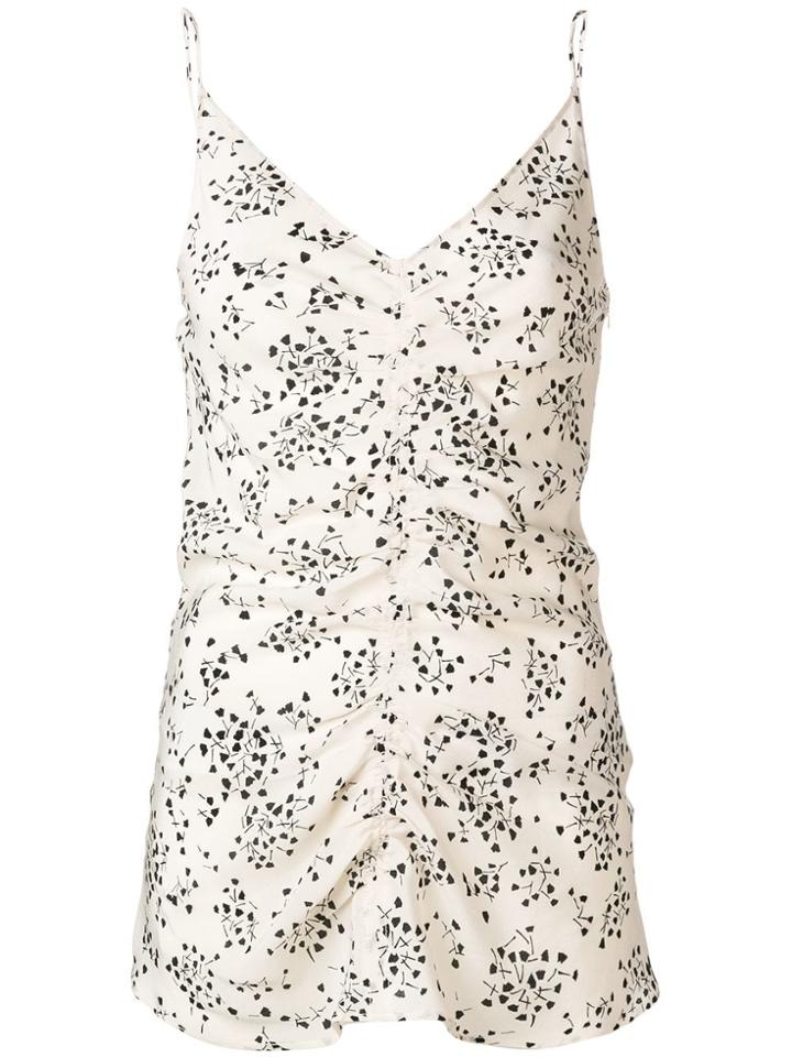 Alysi Ruched Top - Neutrals
