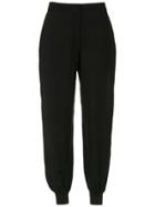 Mara Mac Silk Joggings - Black