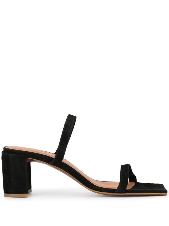 By Far Tanya Black Suede