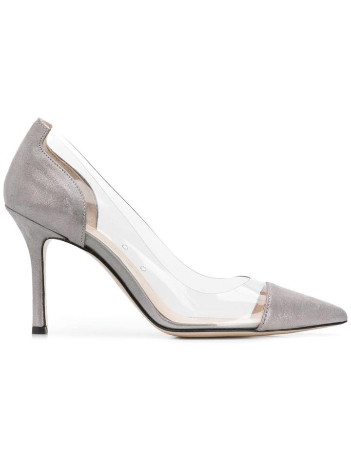 Marc Ellis Transparent Sides Pumps - Grey