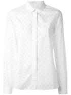 Chinti And Parker Peter Pan Shirt, Women's, Size: Small, White, Cotton