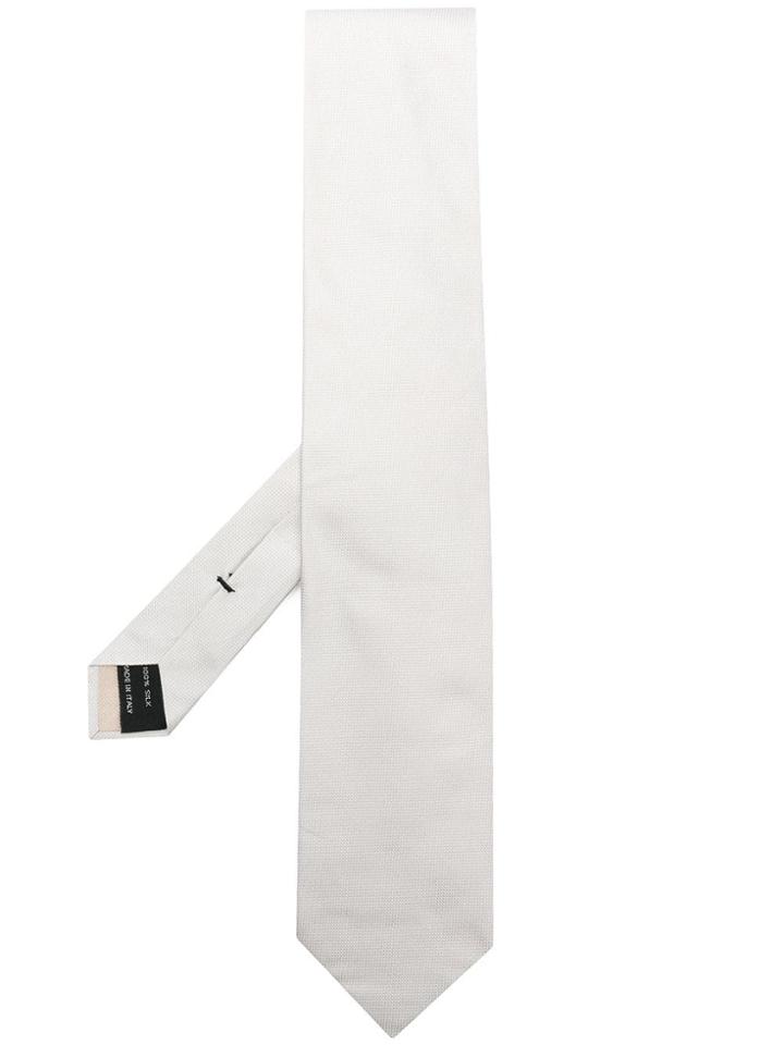Tom Ford Geometric Pattern Tie - Neutrals